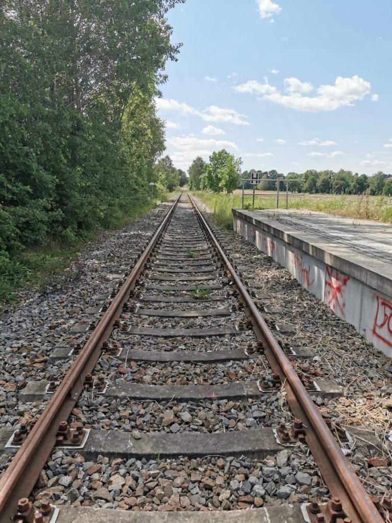 Gleise der Heidebahn
